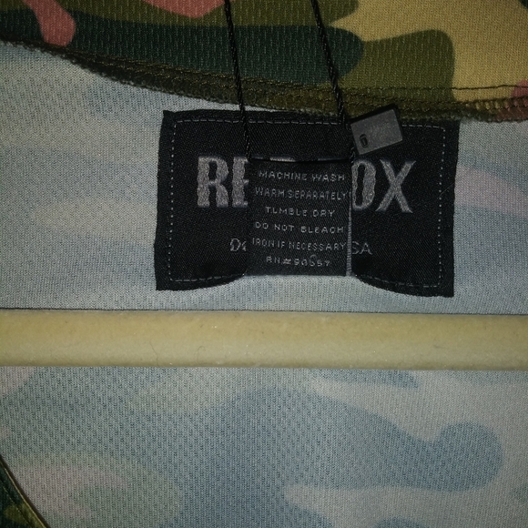 CAMO Button Up Jersey SAVAGE Shirt - Picture 4 of 5